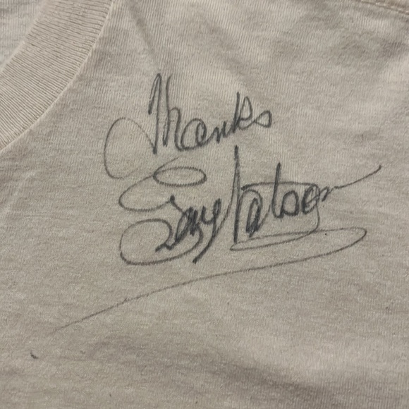 Autographed Gene Watson authentic concert tee country singer sz Large VTG Y2k - Picture 3 of 4